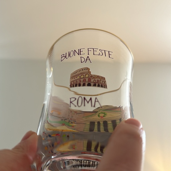 Holiday in the city juice glass Rome Anthropologie 2023 - Picture 5 of 9